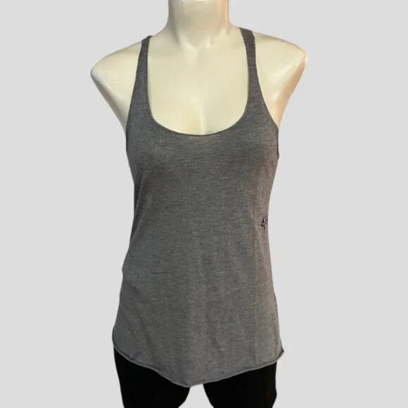 Fox Racing Grey Racerback Tank Top Size XS - Picture 1 of 10